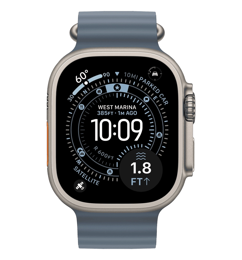 Смарт годиннки Apple Watch Ultra 3 Natural Titanium